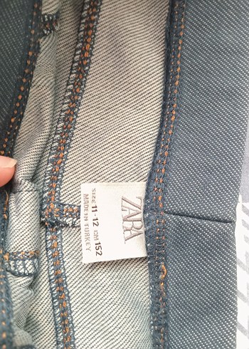 Zara lacivert Kız çocuk tayt