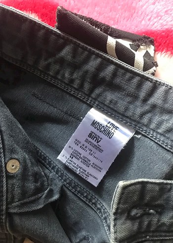 Love Moschino Siyah Denim Pantolon