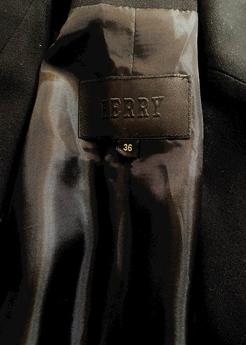Diğer Siyah Kadın Düğmeli Klasik Blazer Ceket