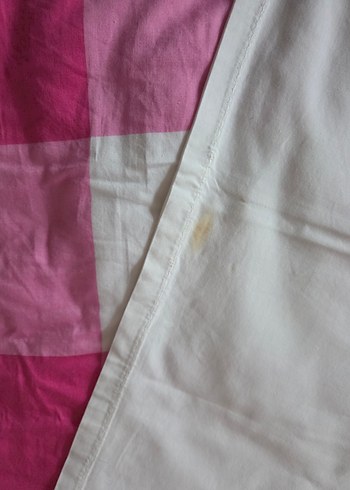 Nakışlı Vintage Beyaz Masa Örtüsü - Görsel 3