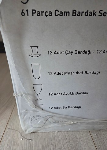 Beyaz Seramik Yemek Takımı Seti - Görsel 10