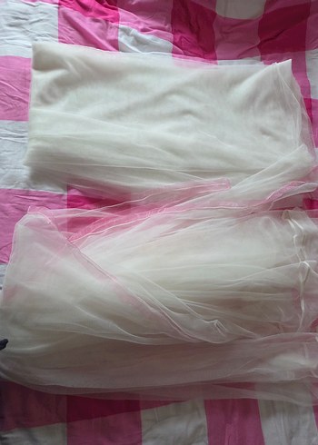 Beyaz Bohem Tarzı Tül Perde - Görsel 5