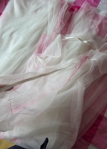 Beyaz Bohem Tarzı Tül Perde - Görsel 7