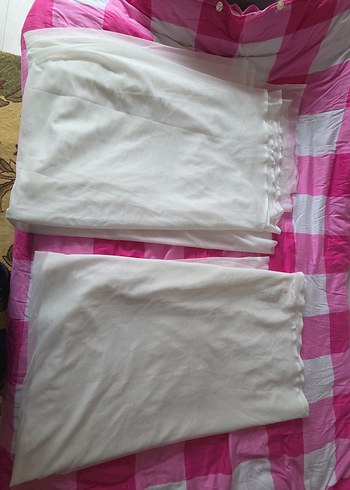 Beyaz Bohem Tarzı Tül Perde - Görsel 11