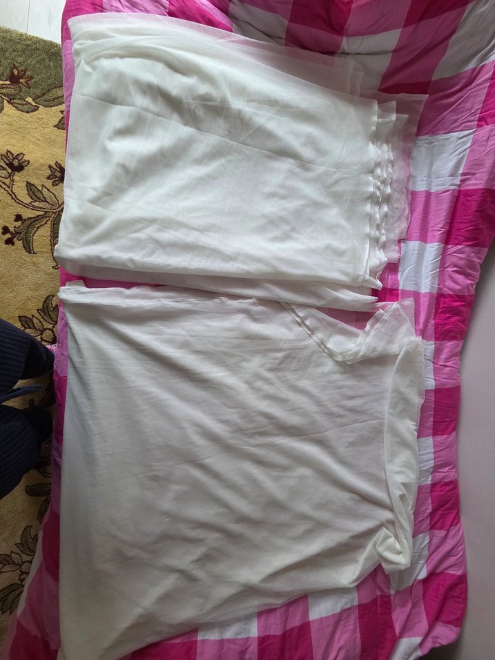 Beyaz Bohem Tarzı Tül Perde - Görsel 2