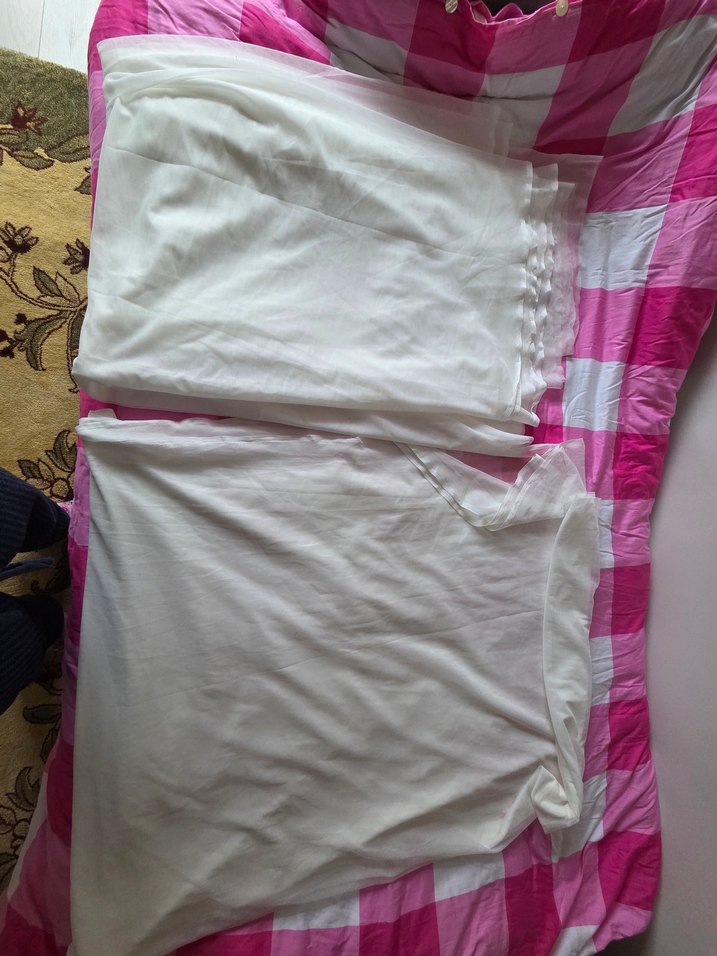 Beyaz Bohem Tarzı Tül Perde - Görsel 3