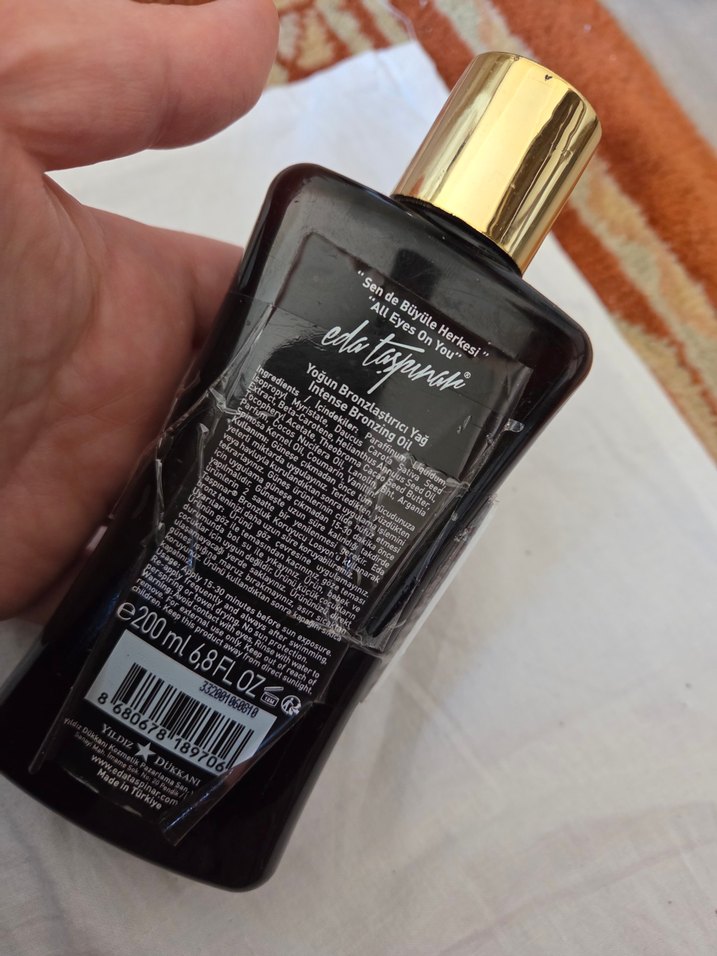 Eda Taşpınar Yoğun Bronzlaştırıcı Yağ - Görsel 2