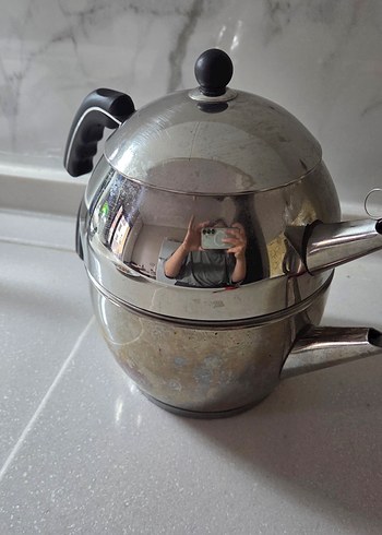 Gri Çaydanlık Seti - Görsel 8