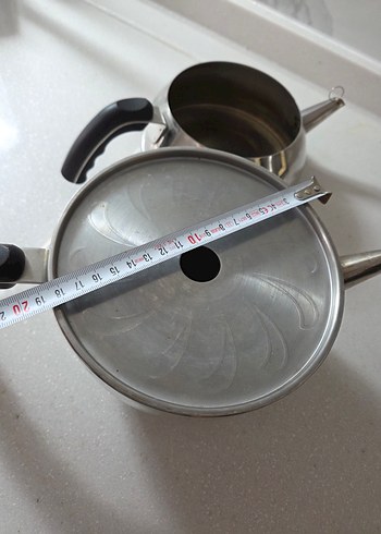 Gri Çaydanlık Seti - Görsel 6