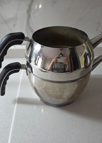 Gri Çaydanlık Seti - Görsel 10