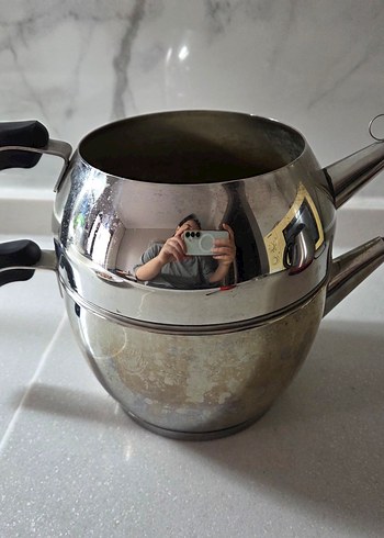 Gri Çaydanlık Seti - Görsel 12