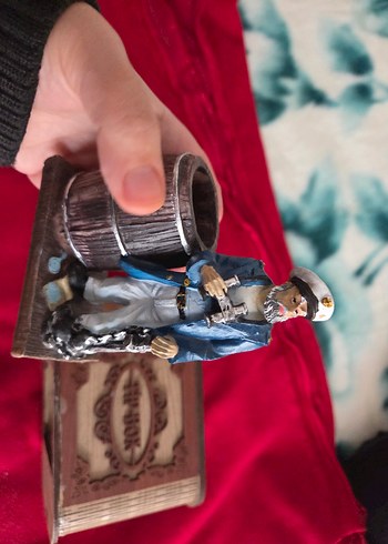 Bordo Ahşap Oyuncak ve Figür - Görsel 6