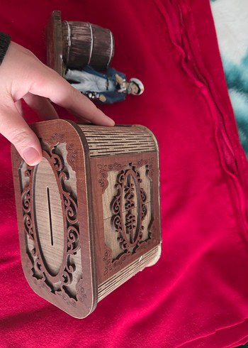 Bordo Ahşap Oyuncak ve Figür - Görsel 10