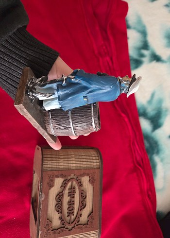 Bordo Ahşap Oyuncak ve Figür - Görsel 5