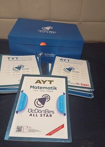 ÜçDörtBeş All Star Tyt Ayt Matematik seti