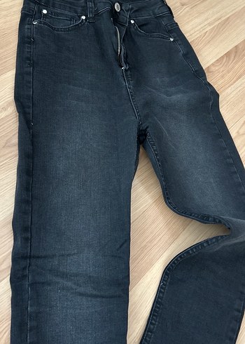 Trendyol & Milla Kadın Gri Normal Boy Denim Pantolon
