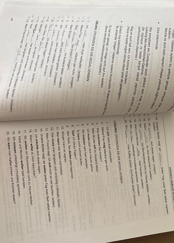  Beden Almanca Dilbilgisi ve Sınav Rehberi Kitabı