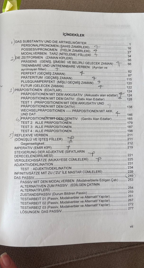 Almanca Dilbilgisi ve Sınav Rehberi Kitabı - Görsel 4