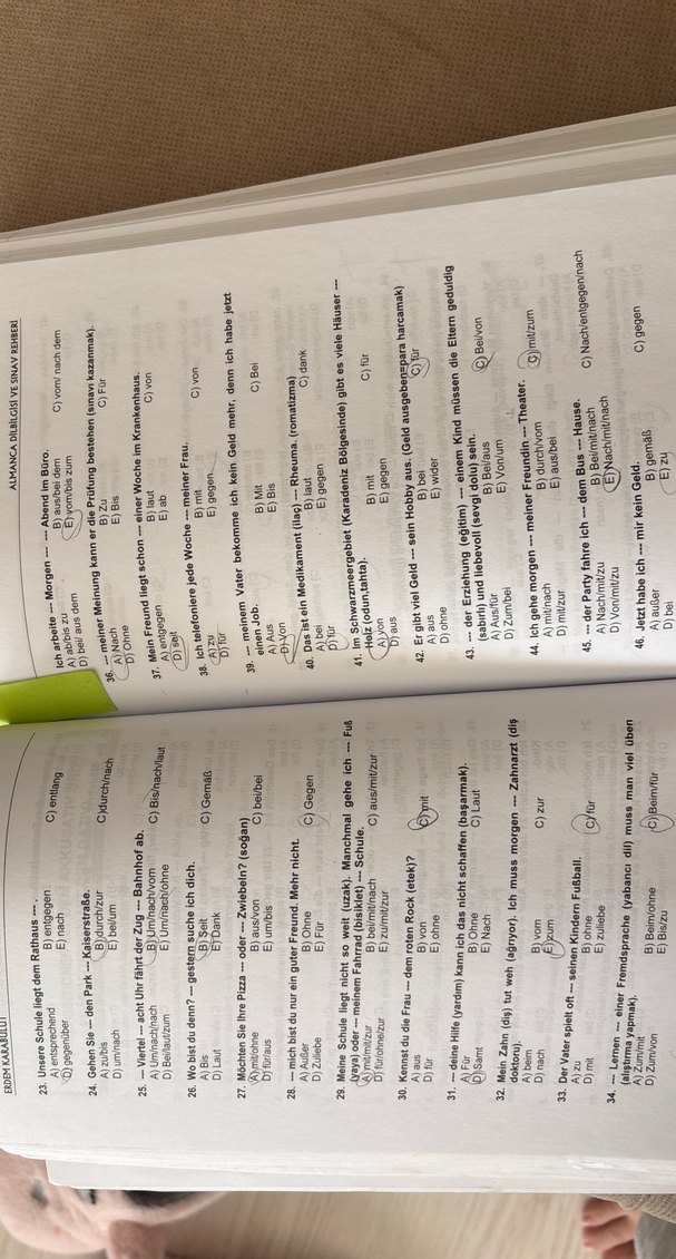 Almanca Dilbilgisi ve Sınav Rehberi Kitabı - Görsel 5