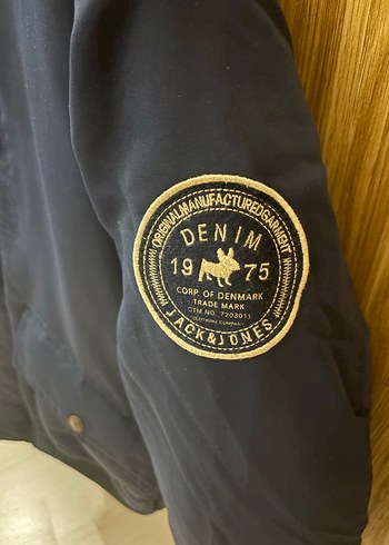 Jack&Jones Kapüşonlu Lacivert Erkek Mont - Görsel 2