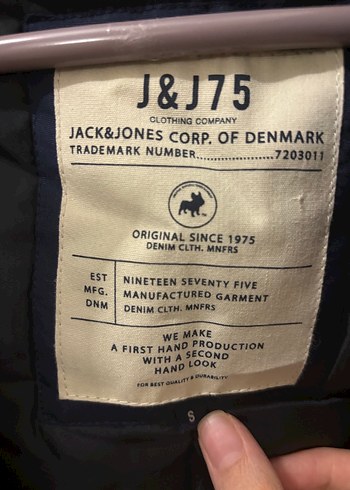 Jack&Jones Kapüşonlu Lacivert Erkek Mont - Görsel 4