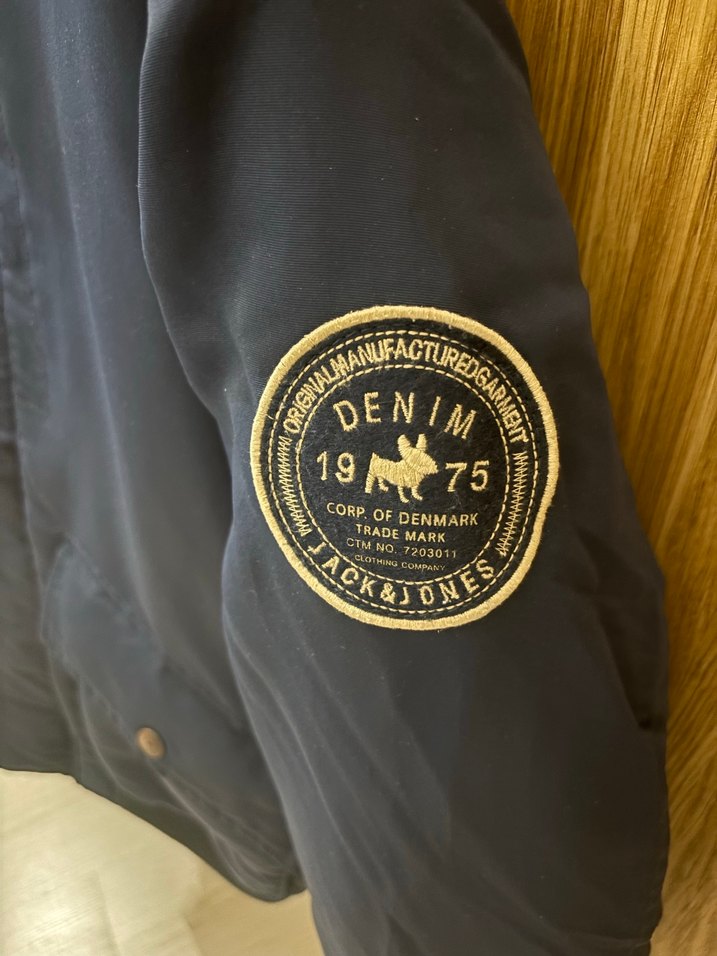 Jack&Jones Kapüşonlu Lacivert Erkek Mont - Görsel 2