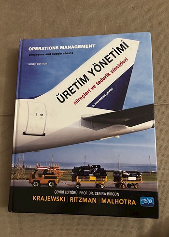 2 adet Üretim Yönetimi Kitabı - Süreçler ve Tedarik Zincirleri