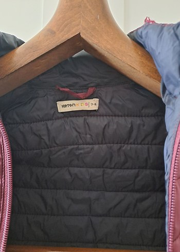 Bordo Fermuarlı Kadın Kışlık Mont