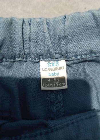 5 Yaş Beden Gri Erkek Çocuk Denim Pantolon