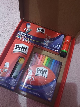 xl Beden pritt boya set