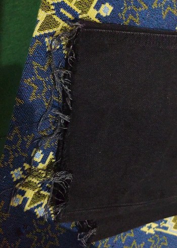 Siyah Drapeli Kadın Kumaş Pantolon - Görsel 3