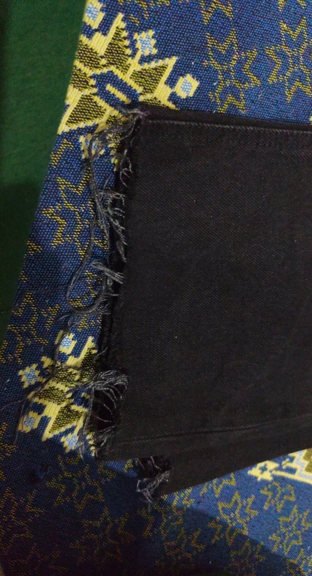 Siyah Drapeli Kadın Kumaş Pantolon - Görsel 3