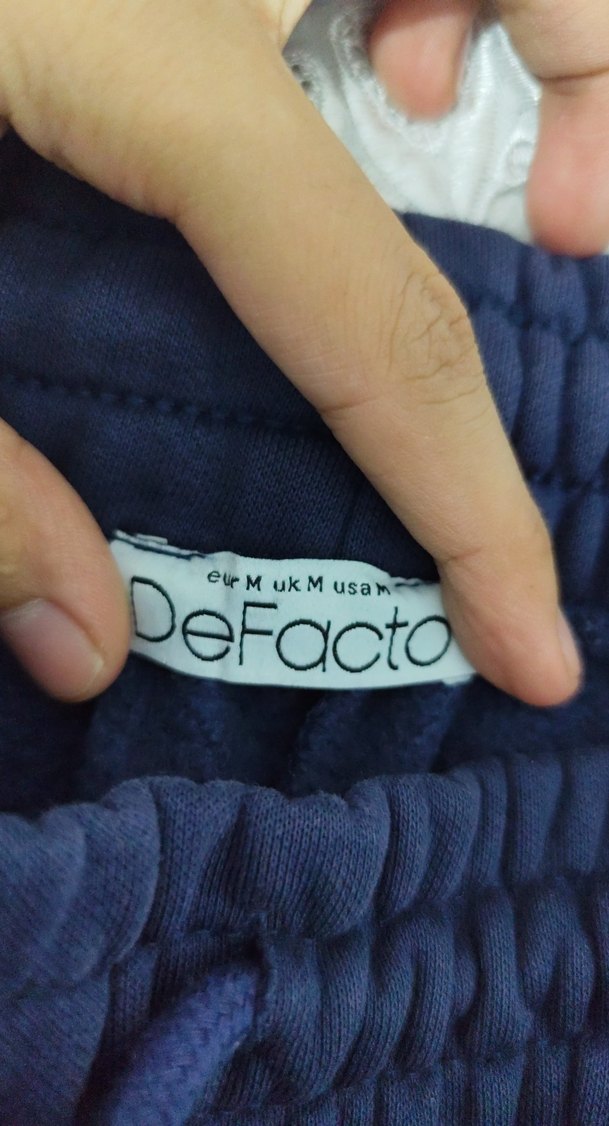 Lacivert Bol Kesim Eşofman Altı - Görsel 2