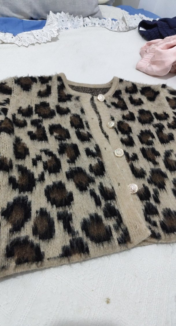 leoparlı ceket - Görsel 3