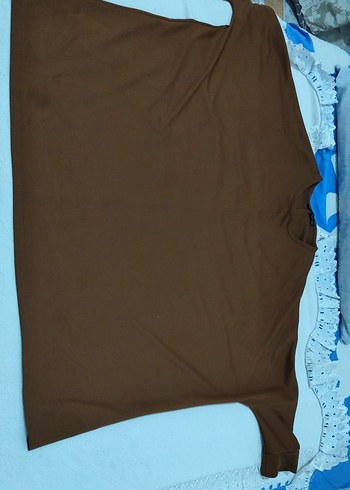 Kahverengi Drapeli Uzun etek - Görsel 6