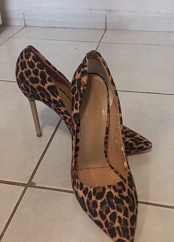 40 Beden kahverengi Renk Stiletto