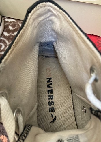 Converse Siyah Platform Topuklu Kadın Spor Ayakkabı - Görsel 2