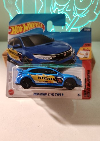 Hotwheels 2018 Honda Civic Type R