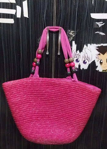 Diğer Püsküllü Pembe Bohem Kadın Çanta