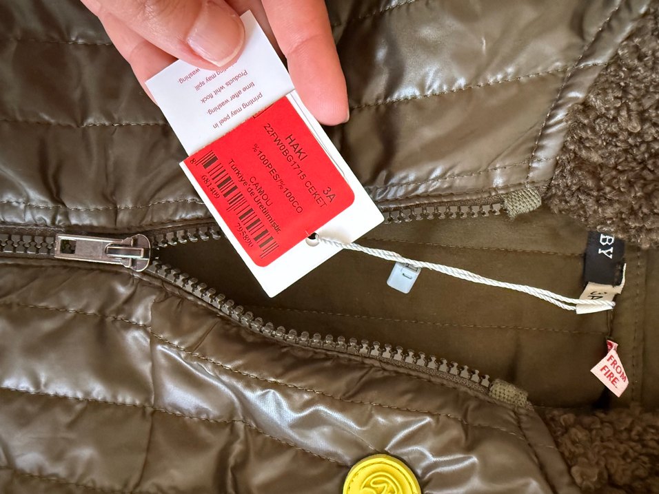 Fermuarlı Kapüşonlu çocuk Ceket - Görsel 2