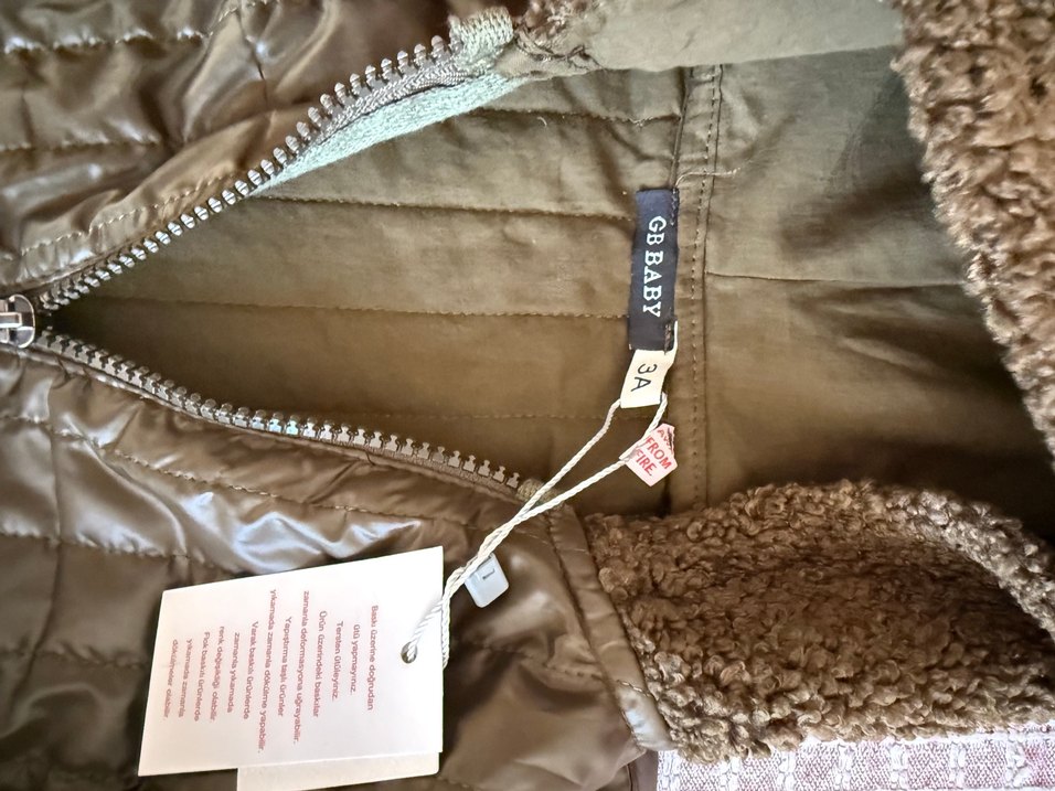 Fermuarlı Kapüşonlu çocuk Ceket - Görsel 3