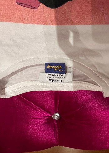 Bershka Baskılı Tişörtü, Kısa Kollu, Pembe