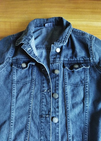 LC Waikiki Lcw antrasit denim ceket