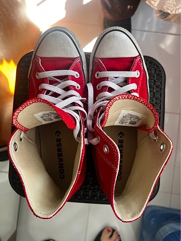 41 Beden kırmızı Renk Kırmızı orjinal converse