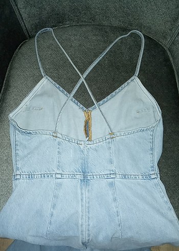 Diğer Şeffaf Askılı Gri Midi Monokini