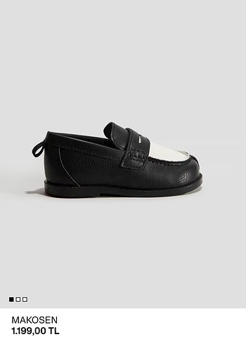 Klasik Erkek Çocuk Tokalı Loafer Ayakkabı - Görsel 2