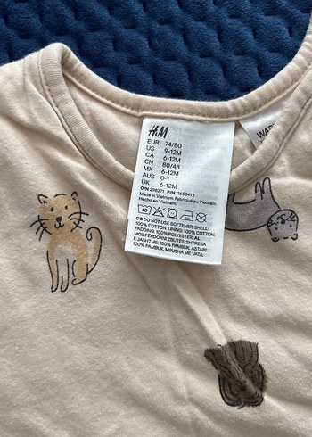 Gri Desenli Çocuk Uyku Tulumu - Görsel 2