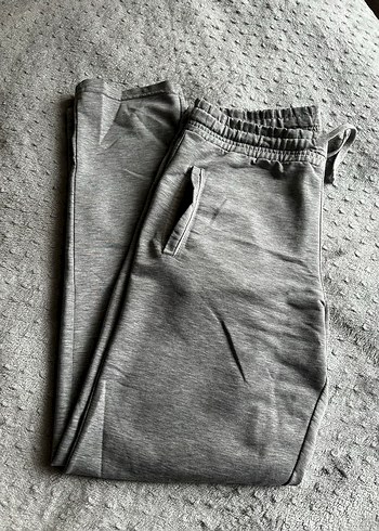 Gri Erkek Fermuarlı Eşofman Altı - Görsel 3