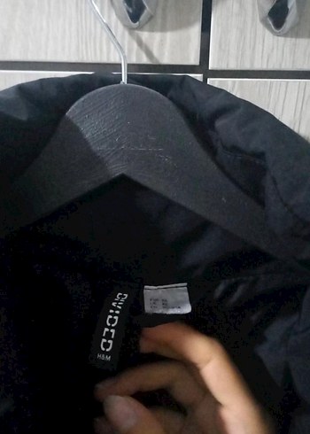 Siyah Kadın Kısa Mont Fermuarlı - Görsel 3