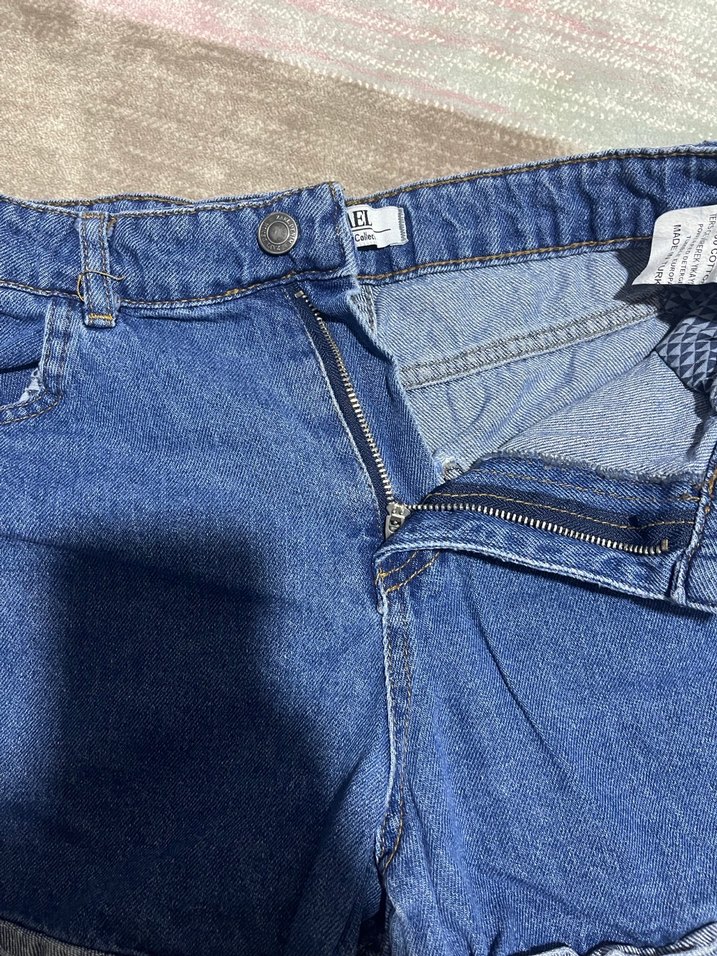 Mavi şort - Görsel 2